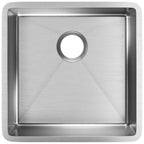 Elkay Tarja Crosstown® Calibre 18 Acero Inoxidable 18-1/2" x 18-1/2" x 9" de Un Tazón Bajo Cubierta — vista de producto