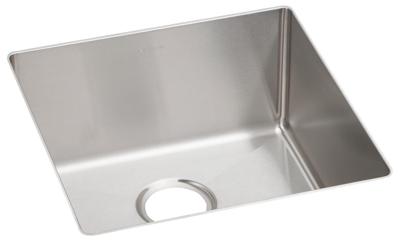 Elkay Tarja Crosstown® Calibre 18 Acero Inoxidable 18-1/2" x 18-1/2" x 9" de Un Tazón Bajo Cubierta — vista de producto