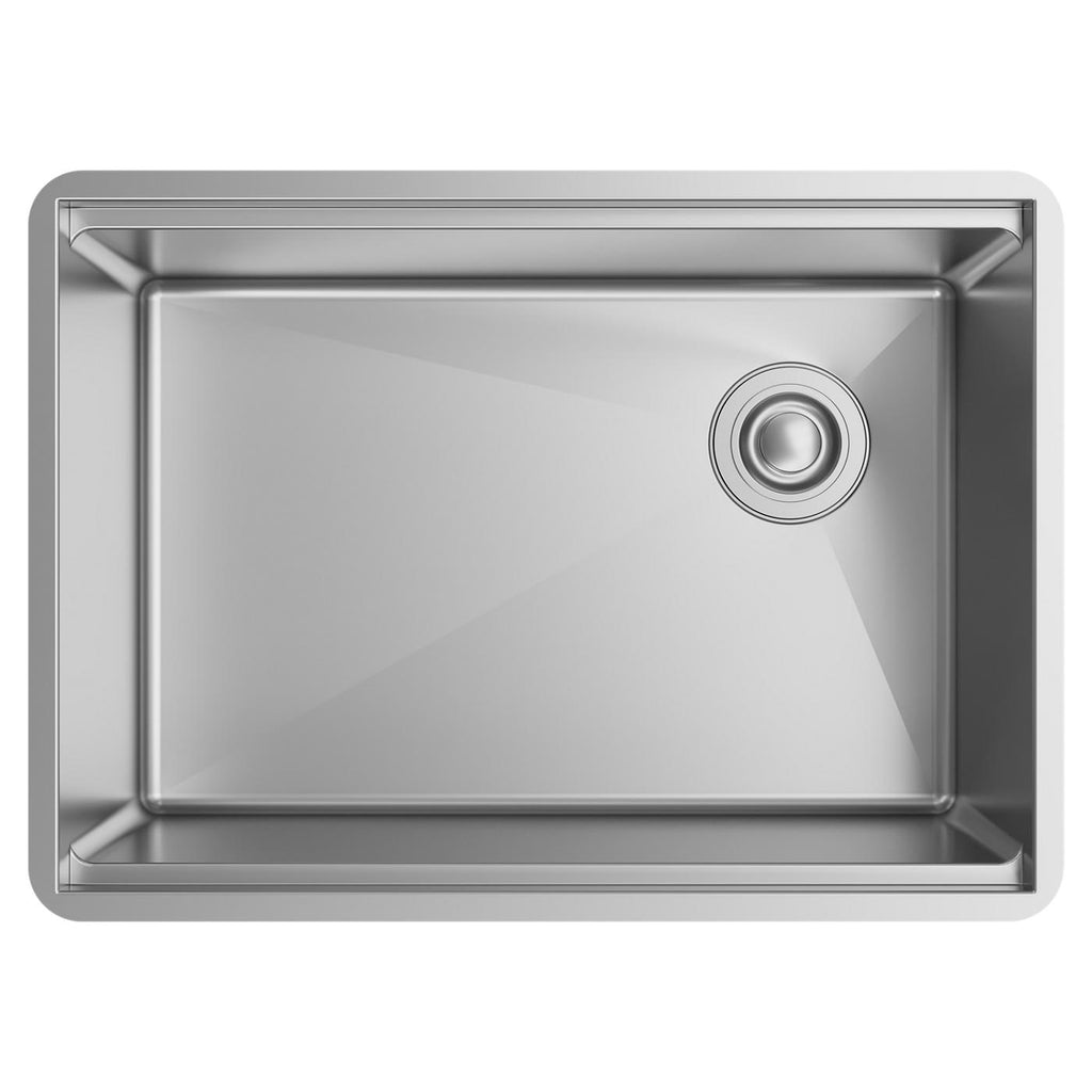 Elkay Tarja Crosstown® Calibre 18 Workstation Acero Inoxidable 25-1/2" x 18-1/2" x 9" de Un Tazón Bajo Cubierta (Kit) — vista de producto