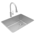Elkay Tarja Crosstown® Calibre 18 Acero Inoxidable 25-1/2" x 18-1/2" x 9" de Un Tazón Bajo Cubierta (Kit con Llave y Drenaje) — vista de producto