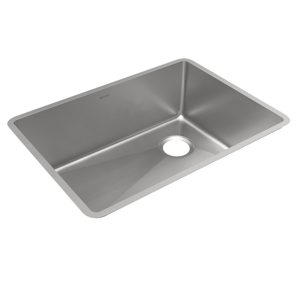Elkay Tarja Crosstown® Calibre 18 Acero Inoxidable 25-1/2" x 18-1/2" x 9" de Un Tazón Bajo Cubierta — vista de producto