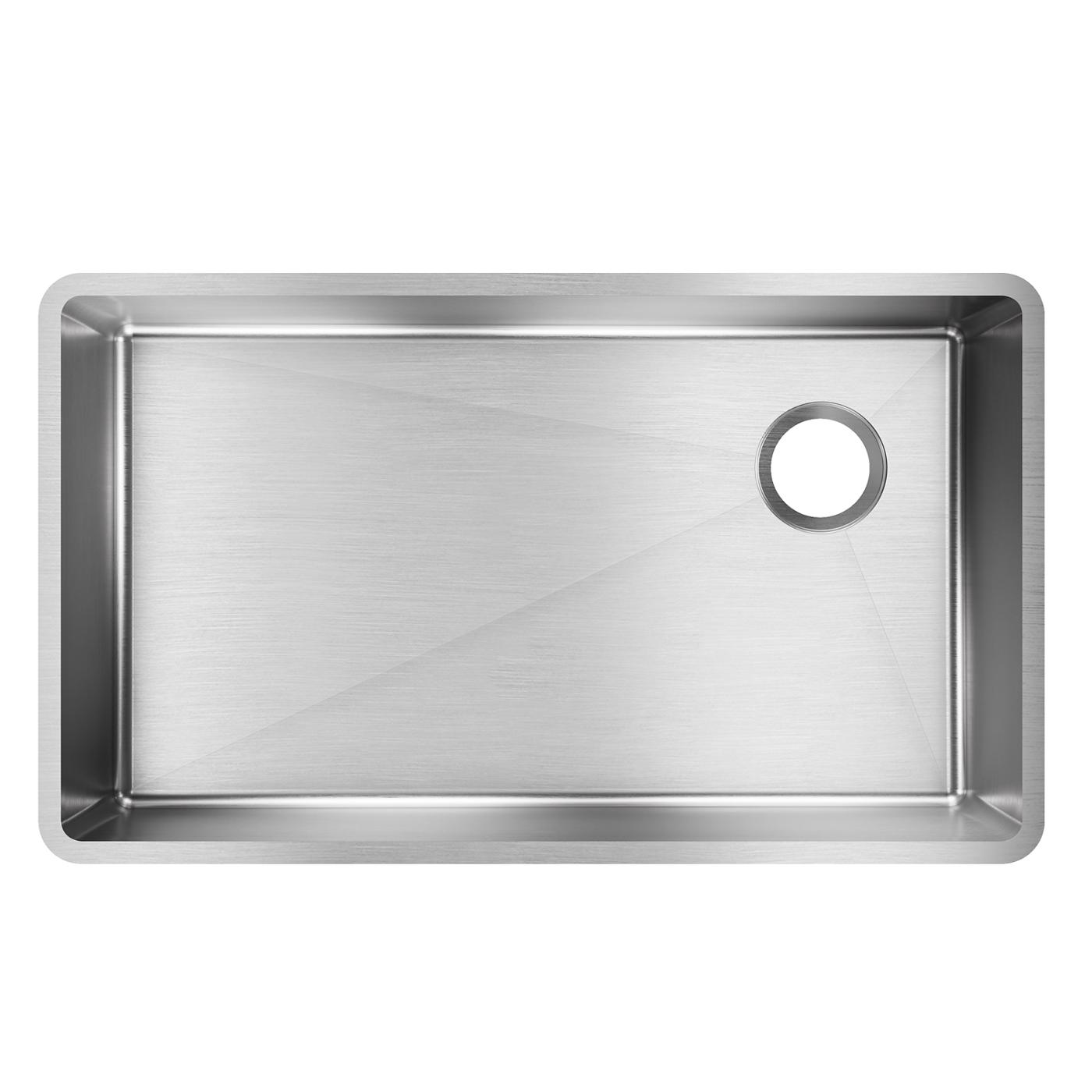 Elkay Tarja Crosstown® Calibre 18 Acero Inoxidable 31-1/2" x 18-1/2" x 9" de Un Tazón Bajo Cubierta — vista de producto