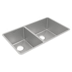 Elkay Tarja Crosstown® Calibre 18 Acero Inoxidable 31-1/2" x 18-1/2" x 9" 40/60 de Dos Tazones Bajo Cubierta — vista de producto