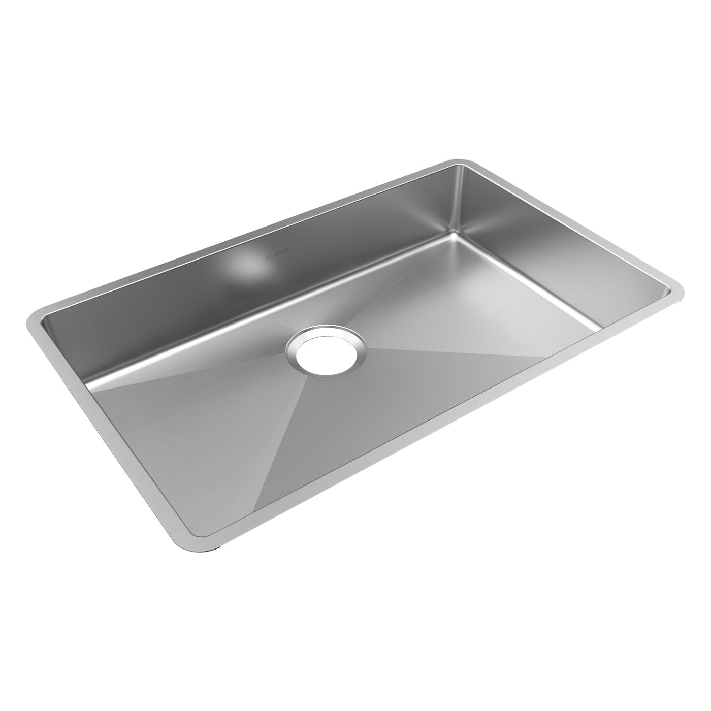 Elkay Tarja Crosstown® Calibre 18 Acero Inoxidable 29-1/2" x 18-1/2" x 5-1/2" de Un Tazón Bajo Cubierta — vista de producto