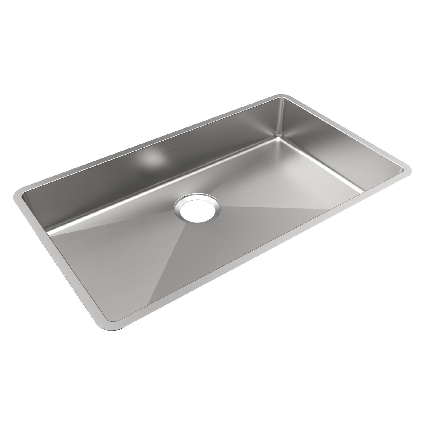 Elkay Tarja Crosstown® Calibre 18 Acero Inoxidable 31-1/2" x 18-1/2" x 5-1/2" de Un Tazón Bajo Cubierta — vista de producto