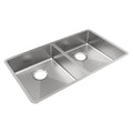 Elkay Tarja Crosstown® Calibre 18 Acero Inoxidable 31-1/2" x 18-1/2" x 5-1/2" de Dos Tazones Bajo Cubierta — vista de producto