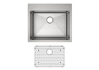 Elkay Tarja Crosstown® Calibre 18 Acero Inoxidable 25" x 22" x 9" de Un Tazón de Doble Montaje (Kit) — ambiente de cocina