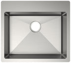 Elkay Tarja Crosstown® Calibre 18 Acero Inoxidable 25" x 22" x 6" de Un Tazón ADA de Doble Montaje — vista de producto