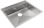 Elkay Tarja Crosstown® Calibre 18 Acero Inoxidable 25" x 22" x 6" de Un Tazón ADA de Doble Montaje — vista de producto