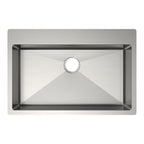 Elkay Tarja Crosstown® Calibre 18 Acero Inoxidable 33" x 22" x 6" de Un Tazón ADA de Doble Montaje — vista de producto
