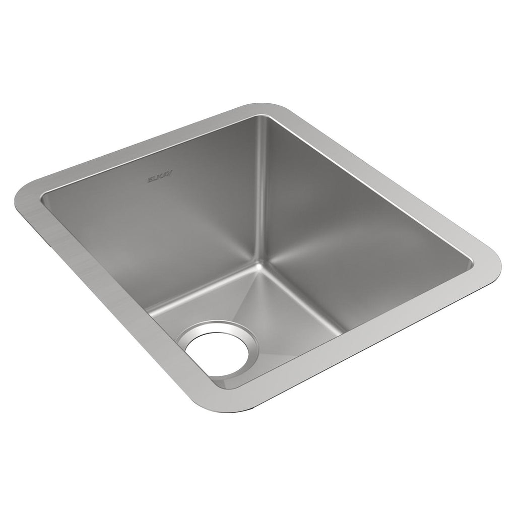 Elkay Tarja Crosstown® Calibre 16 Acero Inoxidable 16" x 18-1/2" x 10" de Un Tazón Bajo Cubierta — vista de producto