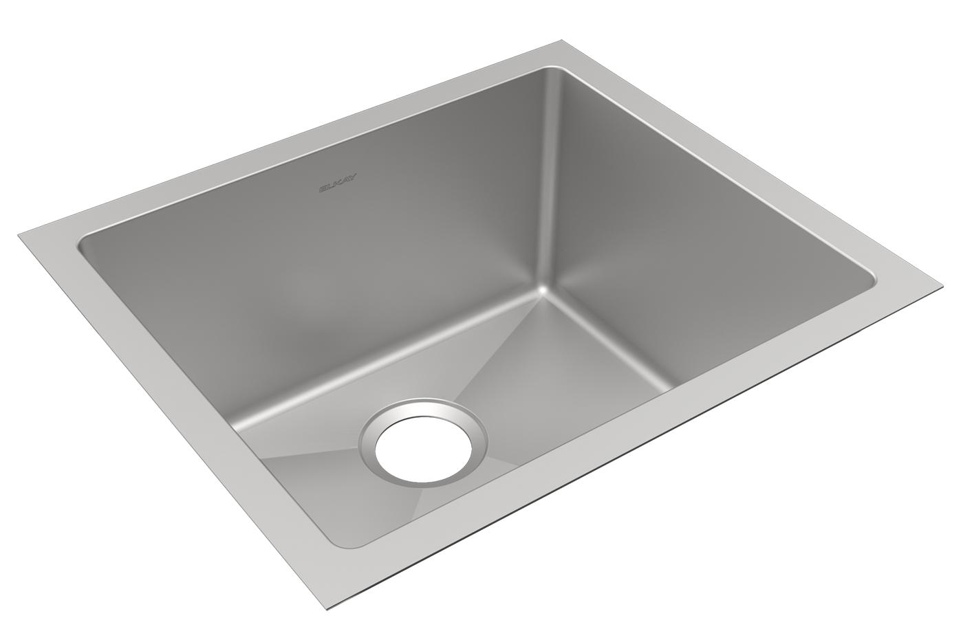 Elkay Tarja Crosstown® Calibre 16 Acero Inoxidable 21-1/2" x 18-1/2" x 10" de Un Tazón Bajo Cubierta — vista de producto