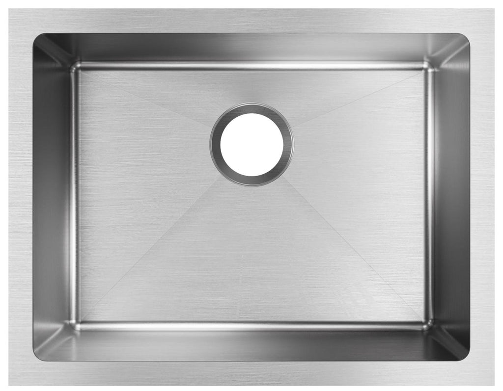 Elkay Tarja Crosstown® Calibre 16 Acero Inoxidable 23-1/2" x 18-1/4" x 10" de Un Tazón Bajo Cubierta — vista de producto