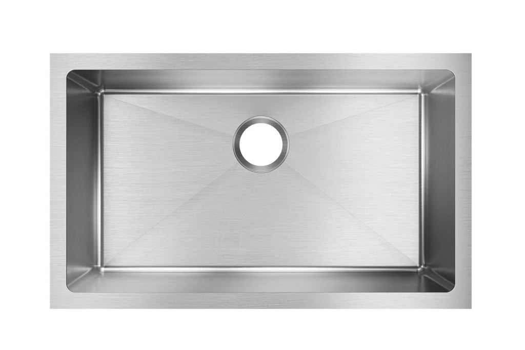 Elkay Tarja Crosstown® Calibre 16 Acero Inoxidable 30-1/2" x 18-1/2" x 10" de Un Tazón Bajo Cubierta — vista de producto