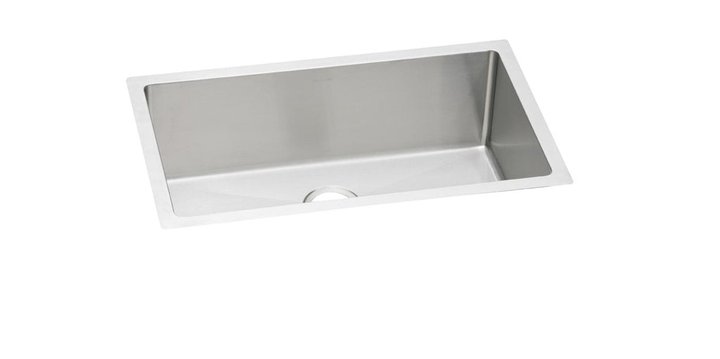Elkay Tarja Crosstown® Calibre 16 Acero Inoxidable 30-1/2" x 18-1/2" x 8" de Un Tazón Bajo Cubierta — vista de producto