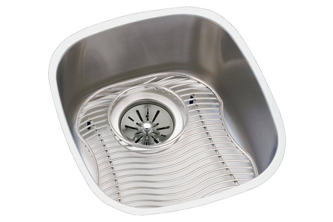 Elkay Tarja Lustertone® Classic Acero Inoxidable 14-1/4" x 15-3/4" x 5-15/16" de Un Tazón Bajo Cubierta — vista de producto