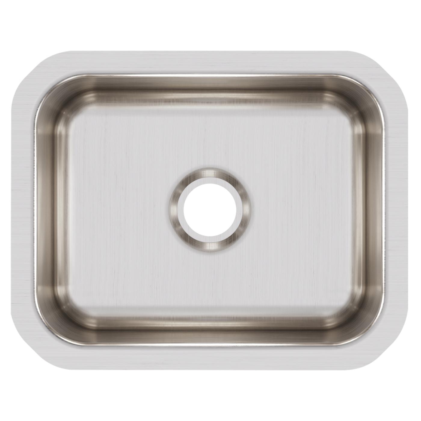 Elkay Tarja Lustertone® Classic Acero Inoxidable 14-1/2" x 11-3/4" x 7" de Un Tazón de Bar Bajo Cubierta — vista de producto