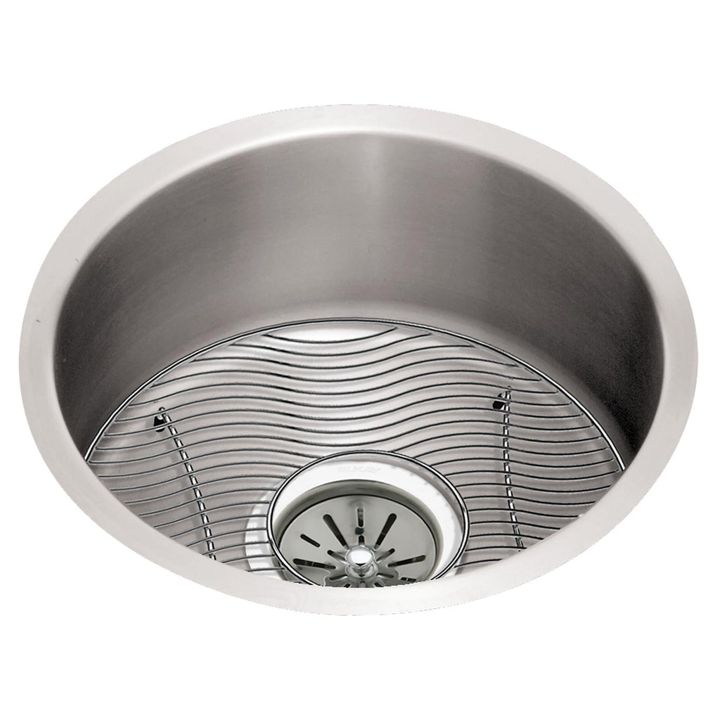 Elkay Tarja Lustertone® Classic Acero Inoxidable 14-1/4" x 15-3/4" x 5-15/16" de Un Tazón Bajo Cubierta (Kit) — vista de producto