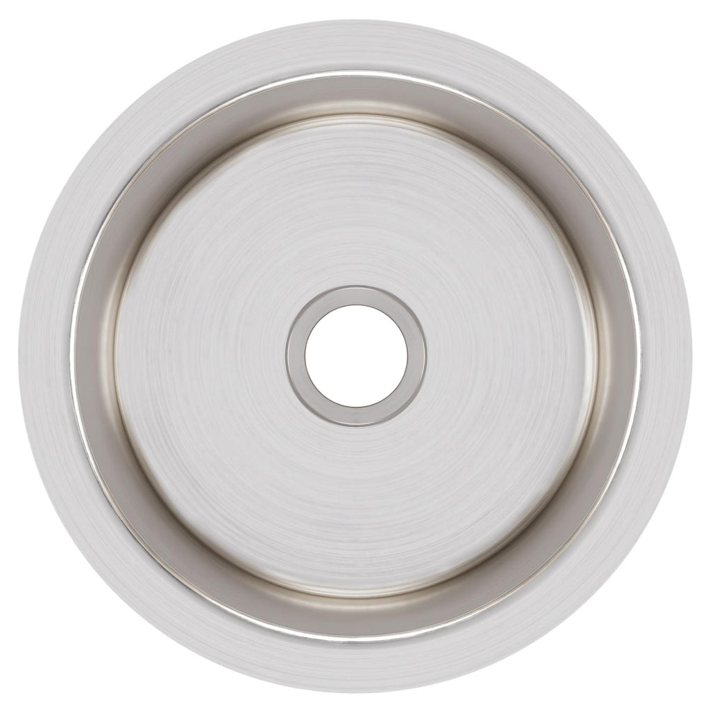 Elkay Tarja Lustertone® Classic Acero Inoxidable 14-3/8" x 14-3/8" x 6" de Un Tazón Bajo Cubierta — vista de producto