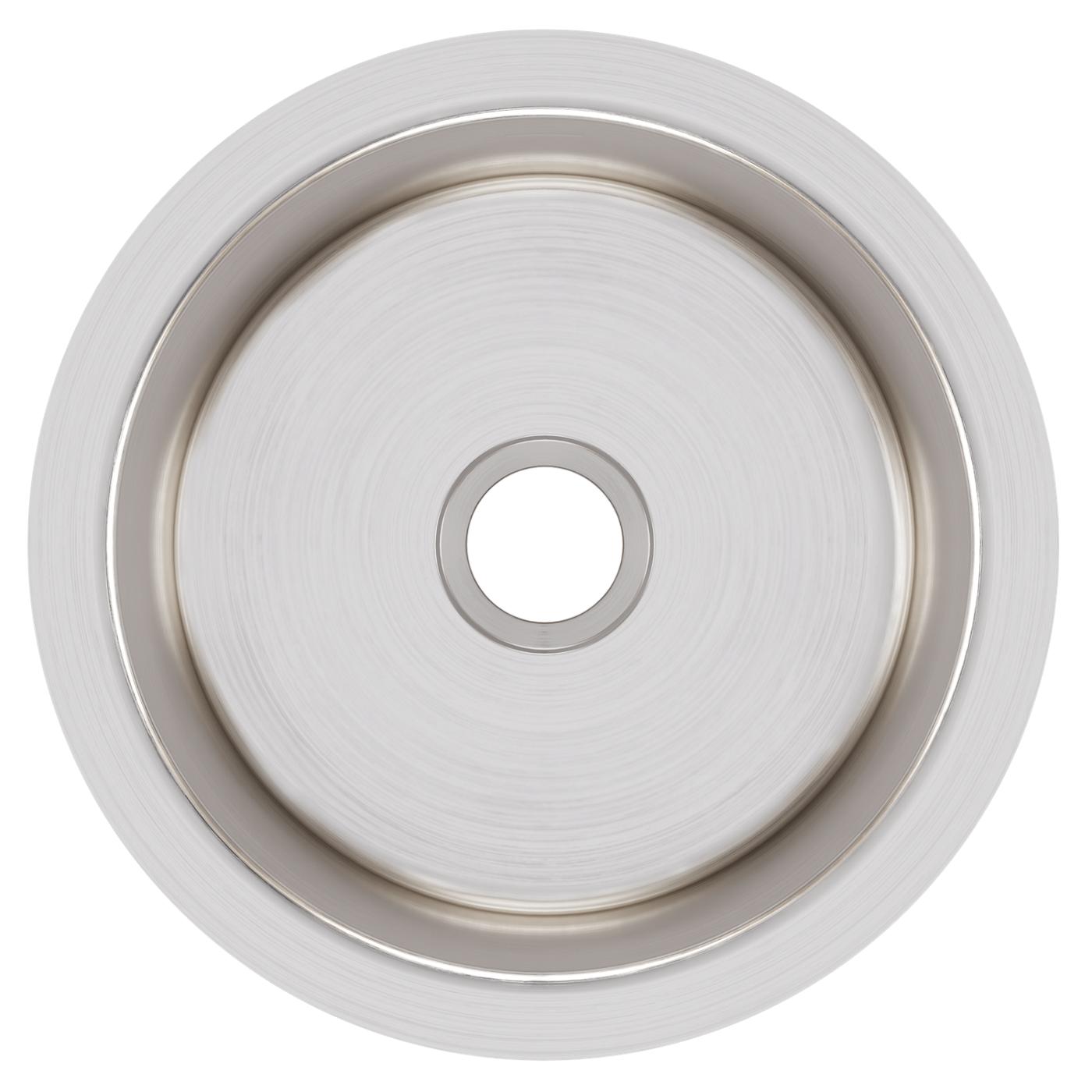 Elkay Tarja Lustertone® Classic Acero Inoxidable 14-3/8" x 14-3/8" x 6" de Un Tazón Bajo Cubierta — vista de producto