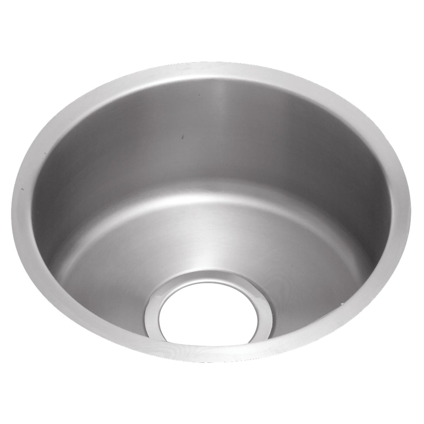 Elkay Tarja Lustertone® Classic Acero Inoxidable 14-3/8" x 14-3/8" x 6" de Un Tazón Bajo Cubierta (Kit) — vista de producto