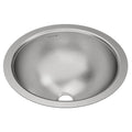 Elkay Tarja Asana® Acero Inoxidable 14-3/8" x 14-3/8" x 6" de Un Tazón Bajo Cubierta Bathroom with Overflow — vista de producto