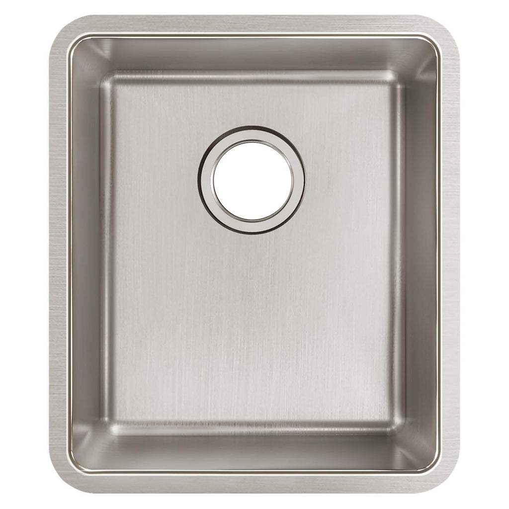 Elkay Tarja Lustertone Iconix® Calibre 18 Acero Inoxidable 16" x 18-1/2" x 8" de Un Tazón Bajo Cubierta — vista de producto