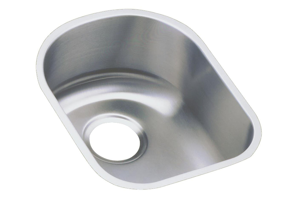 Elkay Tarja Lustertone® Classic Acero Inoxidable 14" x 17-1/2" x 7-1/2" de Un Tazón Bajo Cubierta — vista de producto