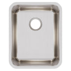 Elkay Tarja Lustertone® Classic Acero Inoxidable 16-1/2" x 20-1/2" x 9-7/8" de Un Tazón Bajo Cubierta — vista de producto