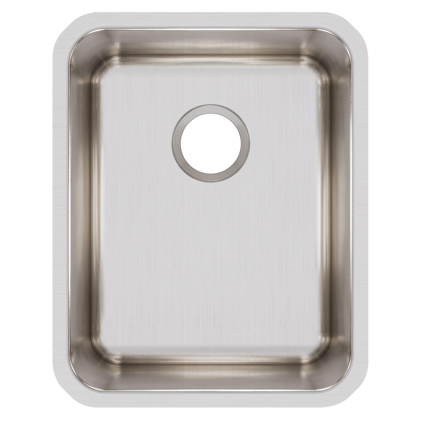 Elkay Tarja Lustertone® Classic Acero Inoxidable 16-1/2" x 20-1/2" x 9-7/8" de Un Tazón Bajo Cubierta — vista de producto