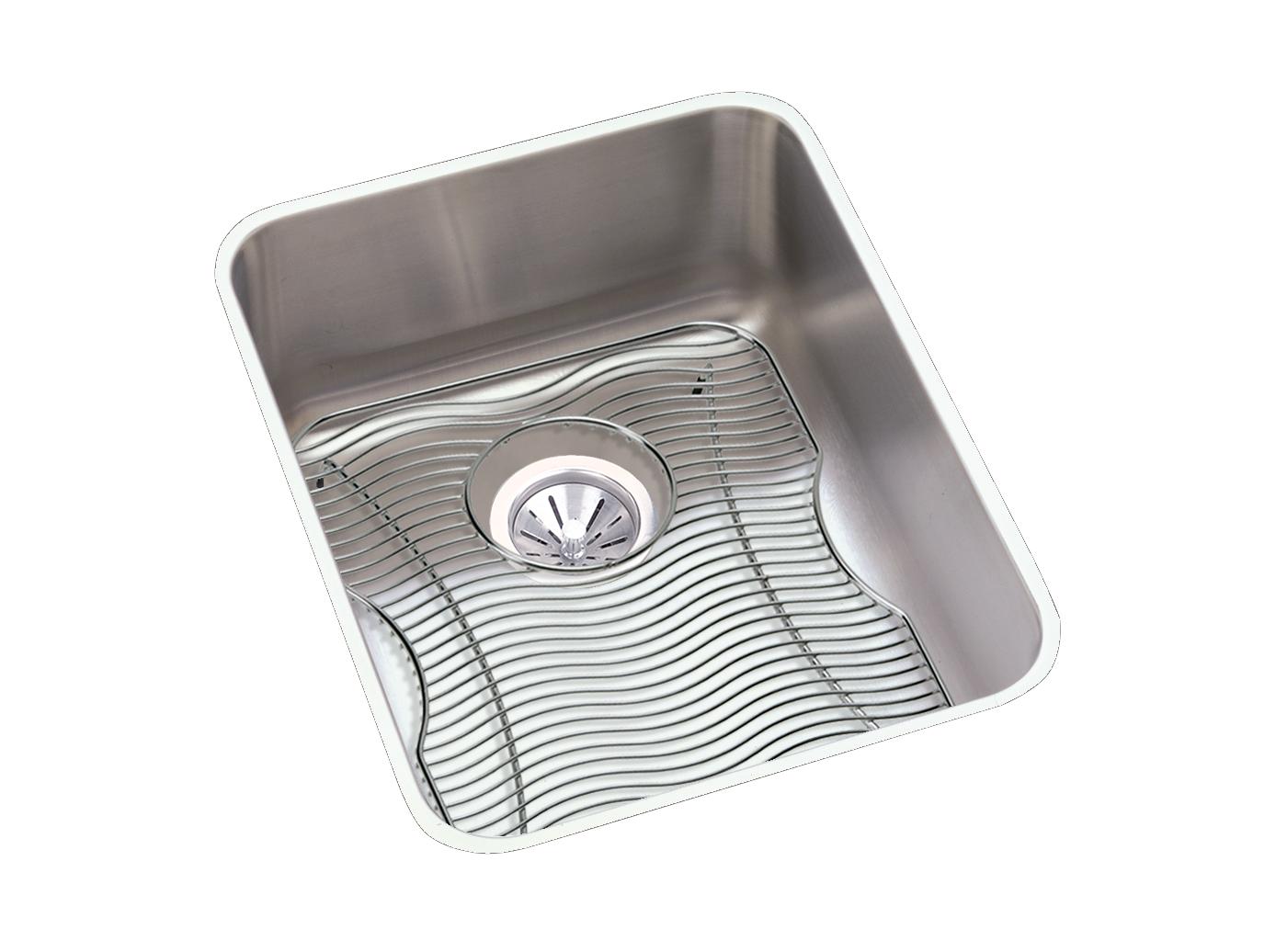 Elkay Tarja Lustertone® Classic Acero Inoxidable 30-3/4" x 18-1/2" x 7-7/8" de Dos Tazones Bajo Cubierta w/ Perfect Drain® — vista de producto