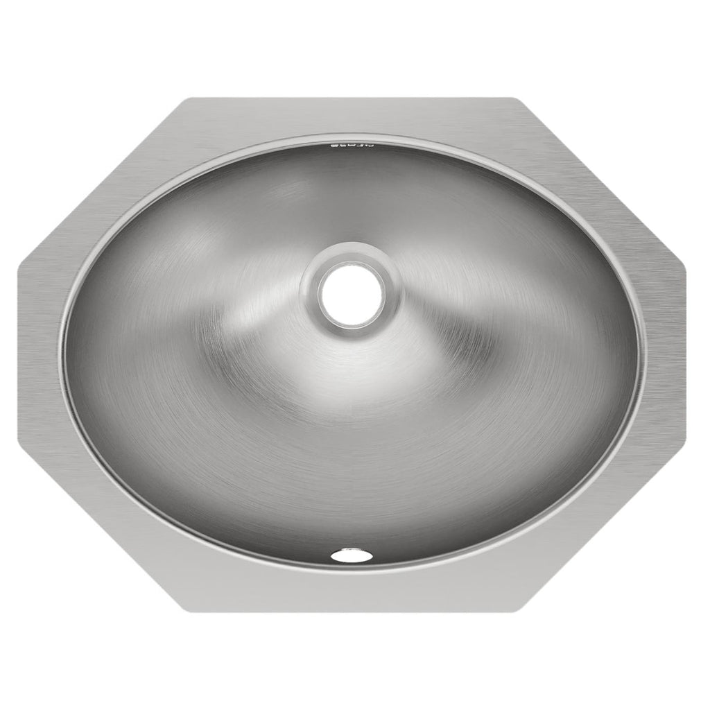 Elkay Tarja Asana® Acero Inoxidable 18" x 14" x 6" de Un Tazón Bajo Cubierta Bathroom — vista de producto