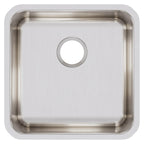 Elkay Tarja Lustertone® Classic Acero Inoxidable 18-1/2" x 18-1/2" x 7-7/8" de Un Tazón Bajo Cubierta — vista de producto