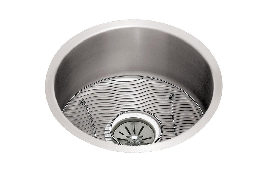 Elkay Tarja Lustertone® Classic Acero Inoxidable 18-3/8" x 18-3/8" x 8" de Un Tazón Bajo Cubierta (Kit) — vista de producto