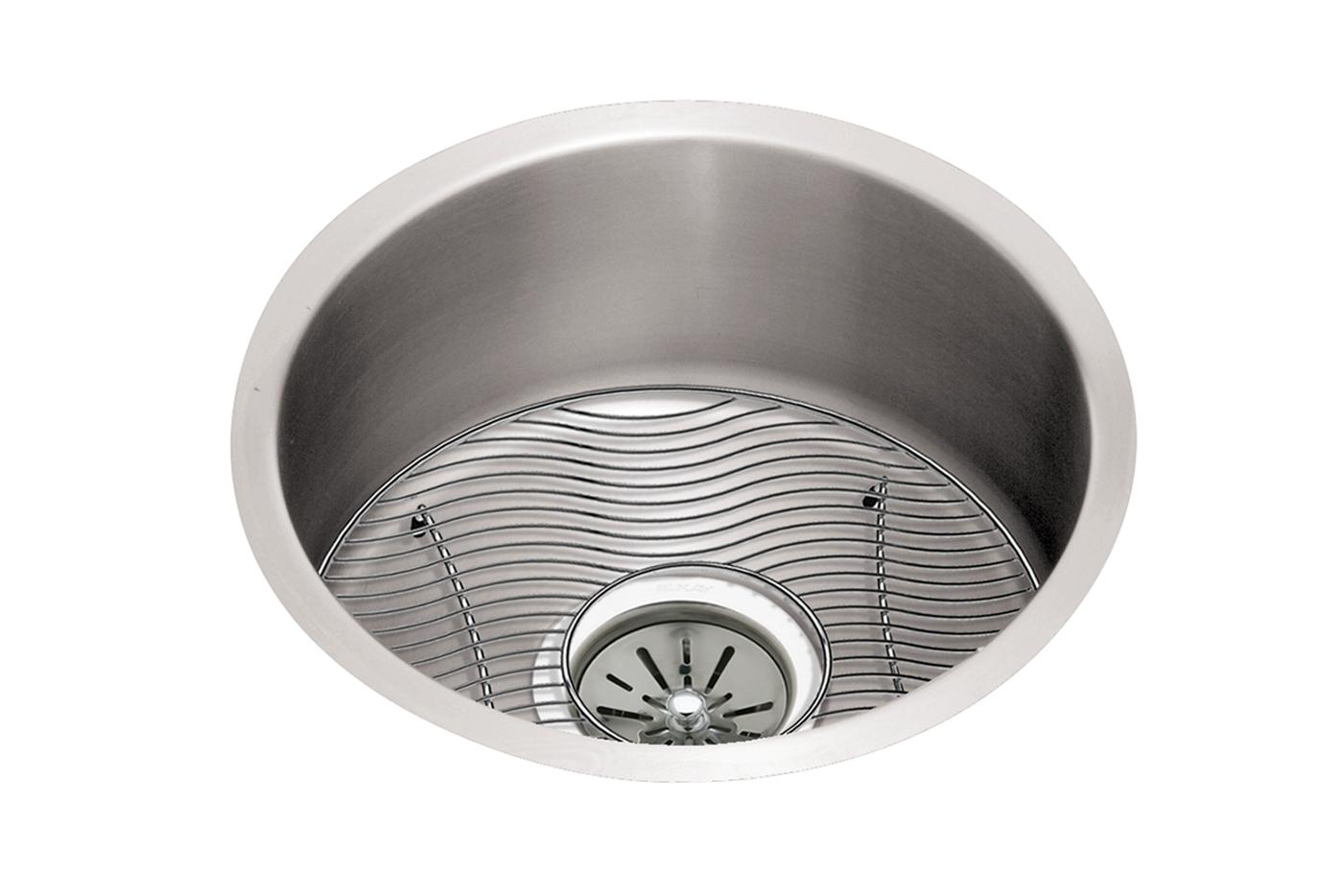 Elkay Tarja Lustertone® Classic Acero Inoxidable 18-3/8" x 18-3/8" x 8" de Un Tazón Bajo Cubierta — vista de producto