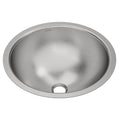 Elkay Tarja Asana® Acero Inoxidable 18-3/8" x 18-3/8" x 8" de Un Tazón Bajo Cubierta Bathroom with Overflow — vista de producto