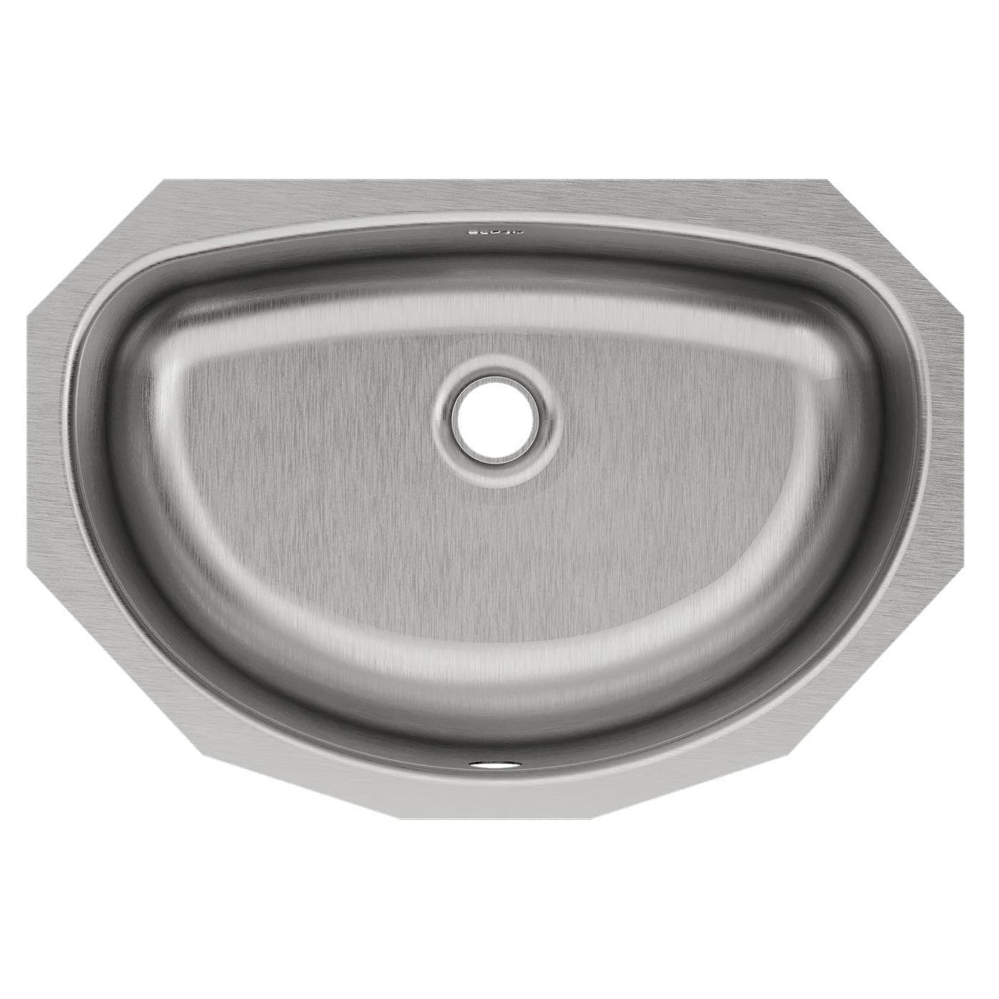 Elkay Tarja Asana® Acero Inoxidable 19-1/2" x 13-5/16" x 6-1/4" de Un Tazón Bajo Cubierta Bathroom — vista de producto