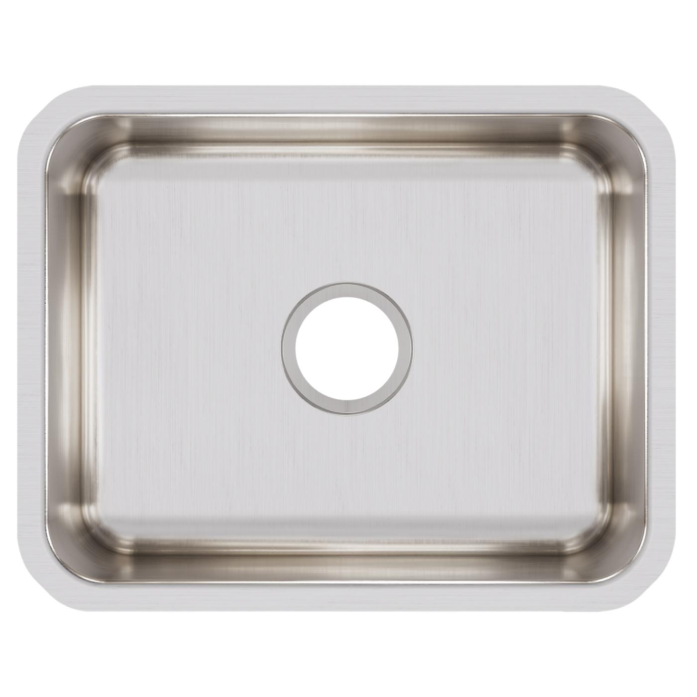 Elkay Tarja Lustertone® Classic Acero Inoxidable 20-1/2" x 16-1/2" x 7-7/8" de Un Tazón Bajo Cubierta — vista de producto