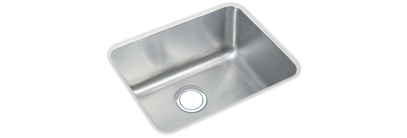 Elkay Tarja Lustertone® Classic Acero Inoxidable 20-1/2" x 16-1/2" x 7-7/8" de Un Tazón Bajo Cubierta — vista de producto