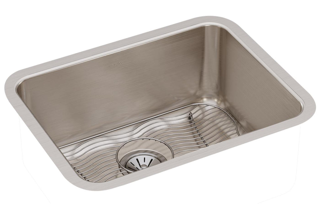 Elkay Tarja Lustertone® Classic Acero Inoxidable 23-1/2" x 18-1/4" x 10" de Un Tazón Bajo Cubierta — vista de producto