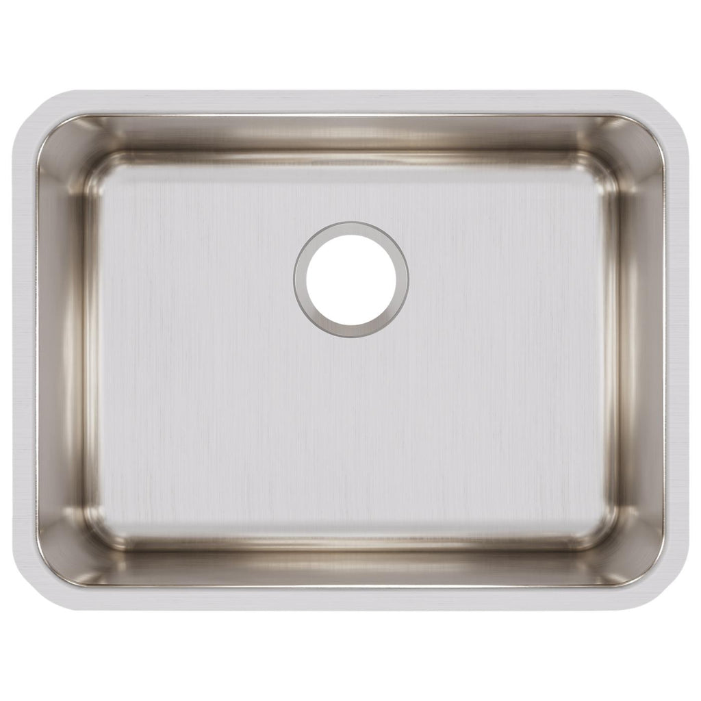 Elkay Tarja Lustertone® Classic Acero Inoxidable 23-1/2" x 18-1/4" x 10" de Un Tazón Bajo Cubierta — vista de producto