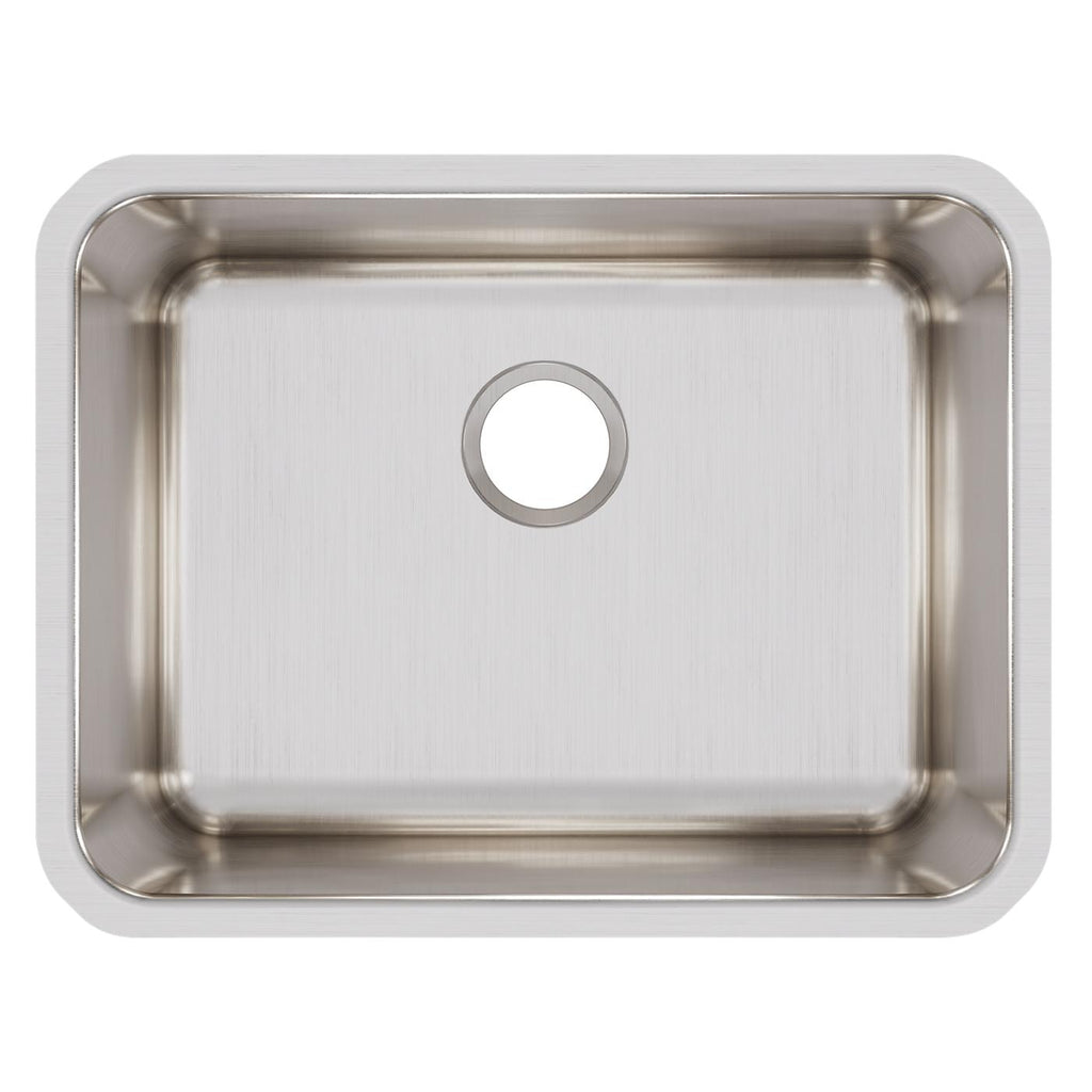 Elkay Tarja Lustertone® Classic Acero Inoxidable 23-1/2" x 18-1/4" x 7-1/2" de Un Tazón Bajo Cubierta — vista de producto