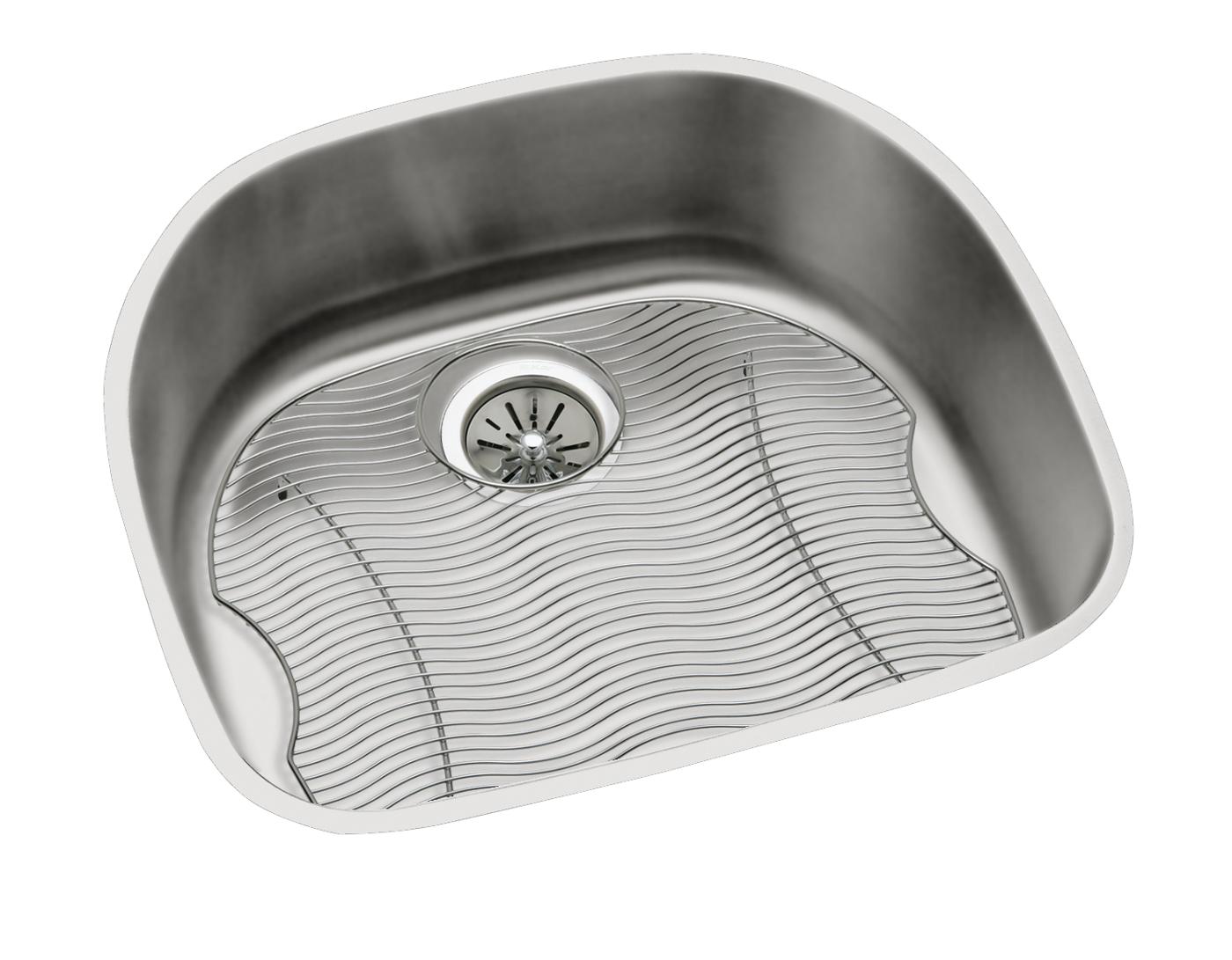 Elkay Tarja Lustertone® Classic Acero Inoxidable 23-5/8" x 21-1/4" x 7-1/2" de Un Tazón Bajo Cubierta — vista de producto