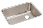 Elkay Tarja Lustertone® Classic Acero Inoxidable 25-1/2" x 19-1/4" x 8" de Un Tazón Bajo Cubierta with Right Drain — vista de producto