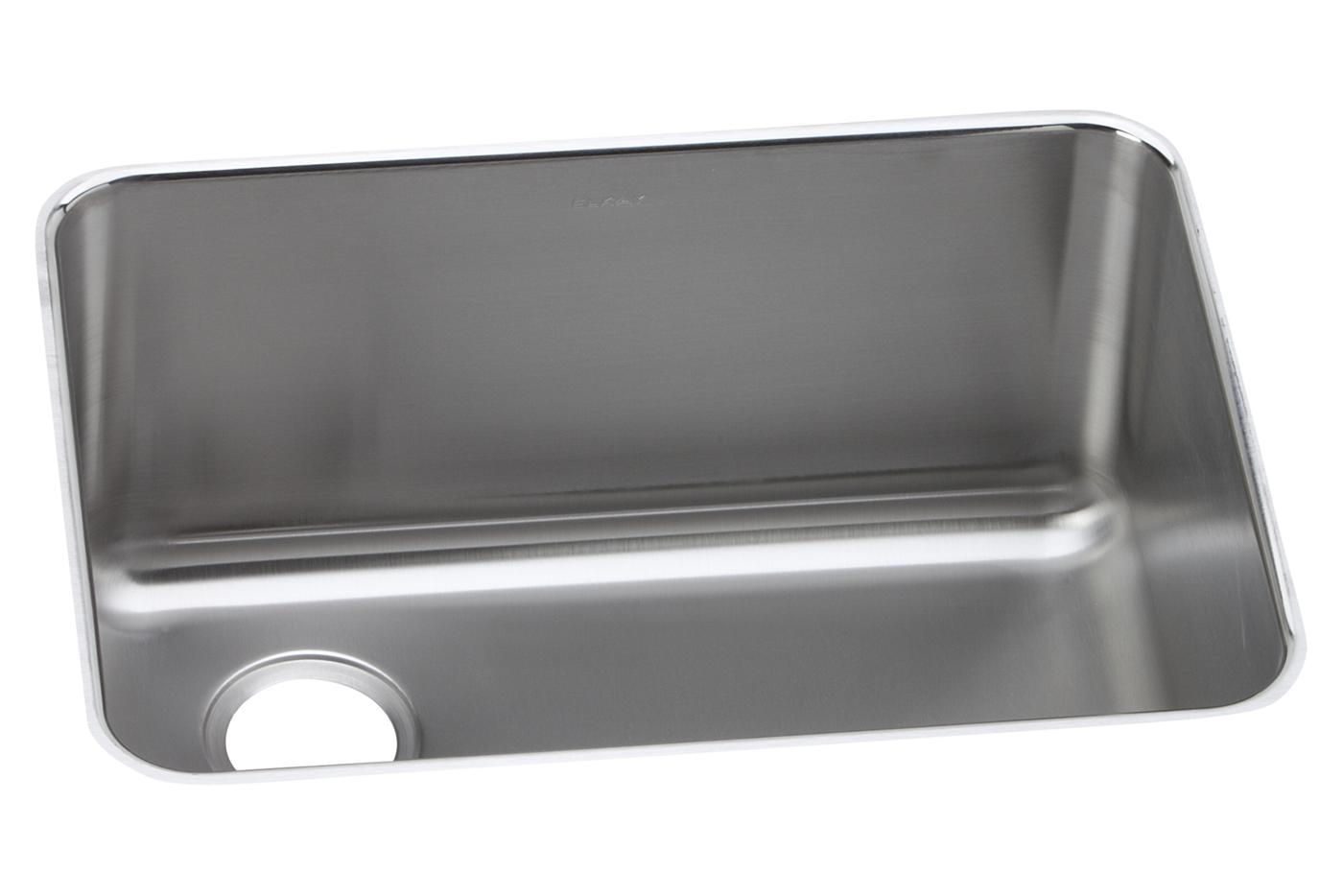Elkay Tarja Lustertone® Classic Acero Inoxidable 25-1/2" x 19-1/4" x 12" de Un Tazón Bajo Cubierta — vista de producto