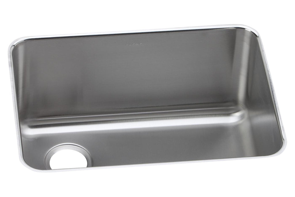 Elkay Tarja Lustertone® Classic Acero Inoxidable 25-1/2" x 19-1/4" x 12" de Un Tazón Bajo Cubierta with Right Drain — vista de producto