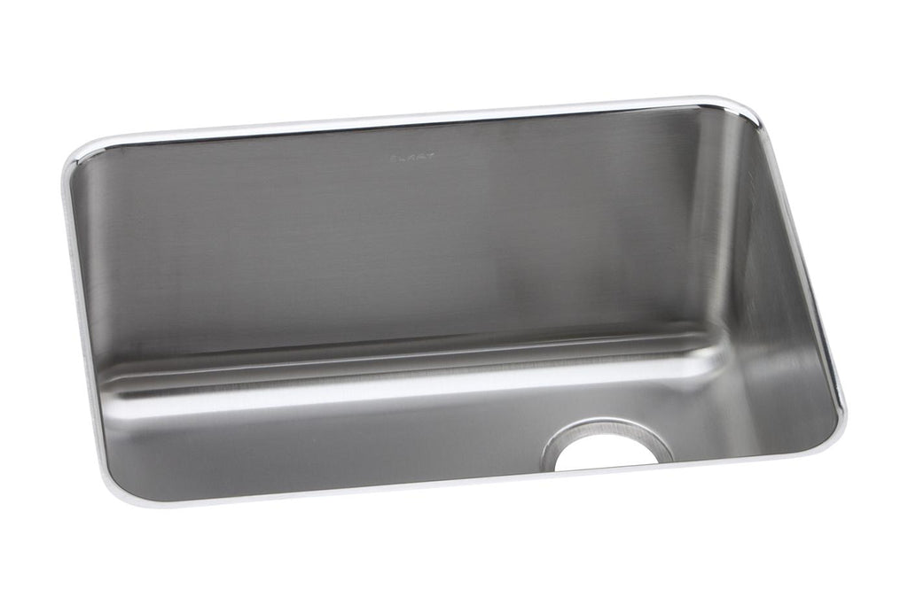 Elkay Tarja Lustertone® Classic Acero Inoxidable 25-1/2" x 19-1/4" x 12" de Un Tazón Bajo Cubierta with Right Drain — vista de producto