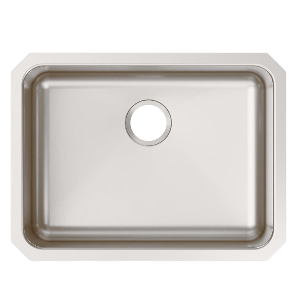 Elkay Tarja Lustertone® Classic Acero Inoxidable 25-1/2" x 19-1/4" x 12" de Un Tazón Bajo Cubierta — vista de producto
