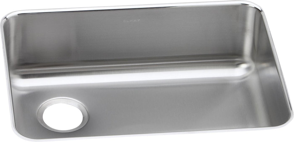 Elkay Tarja Lustertone® Classic Acero Inoxidable 25-1/2" x 19-1/4" x 8" de Un Tazón Bajo Cubierta — vista de producto