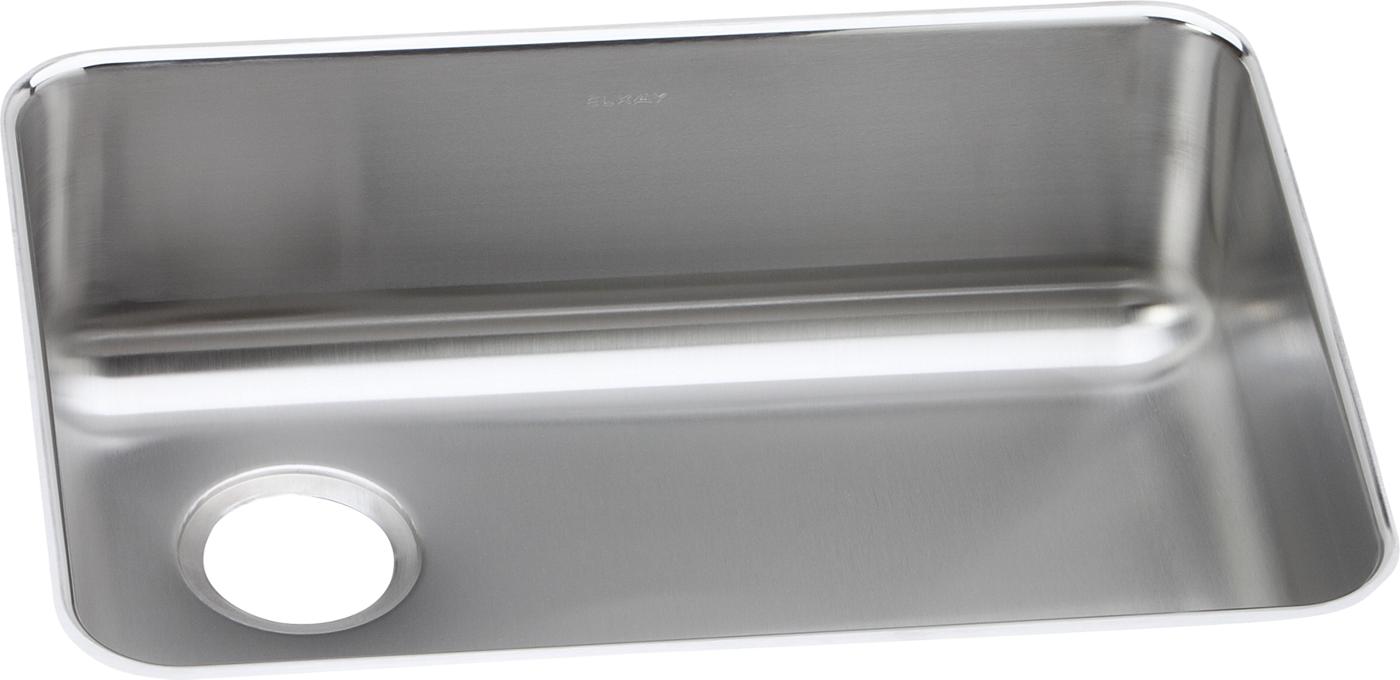 Elkay Tarja Lustertone® Classic Acero Inoxidable 25-1/2" x 19-1/4" x 8" de Un Tazón Bajo Cubierta — vista de producto